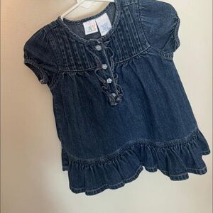 GAP Blue Denim Kids Blouse